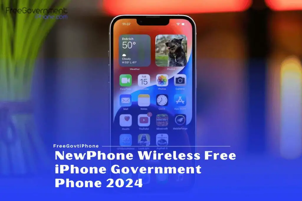 NewPhone Wireless Free iPhone Government Phone 2024